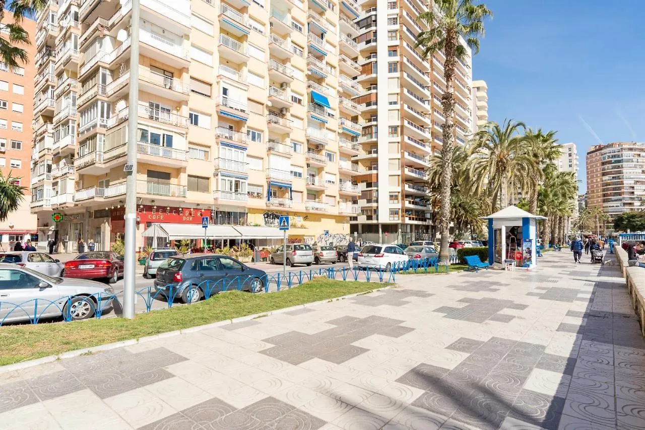 公寓 Mp3-Bright Beachfront 1-Bedroom Apt Walk To Old Town 马拉加