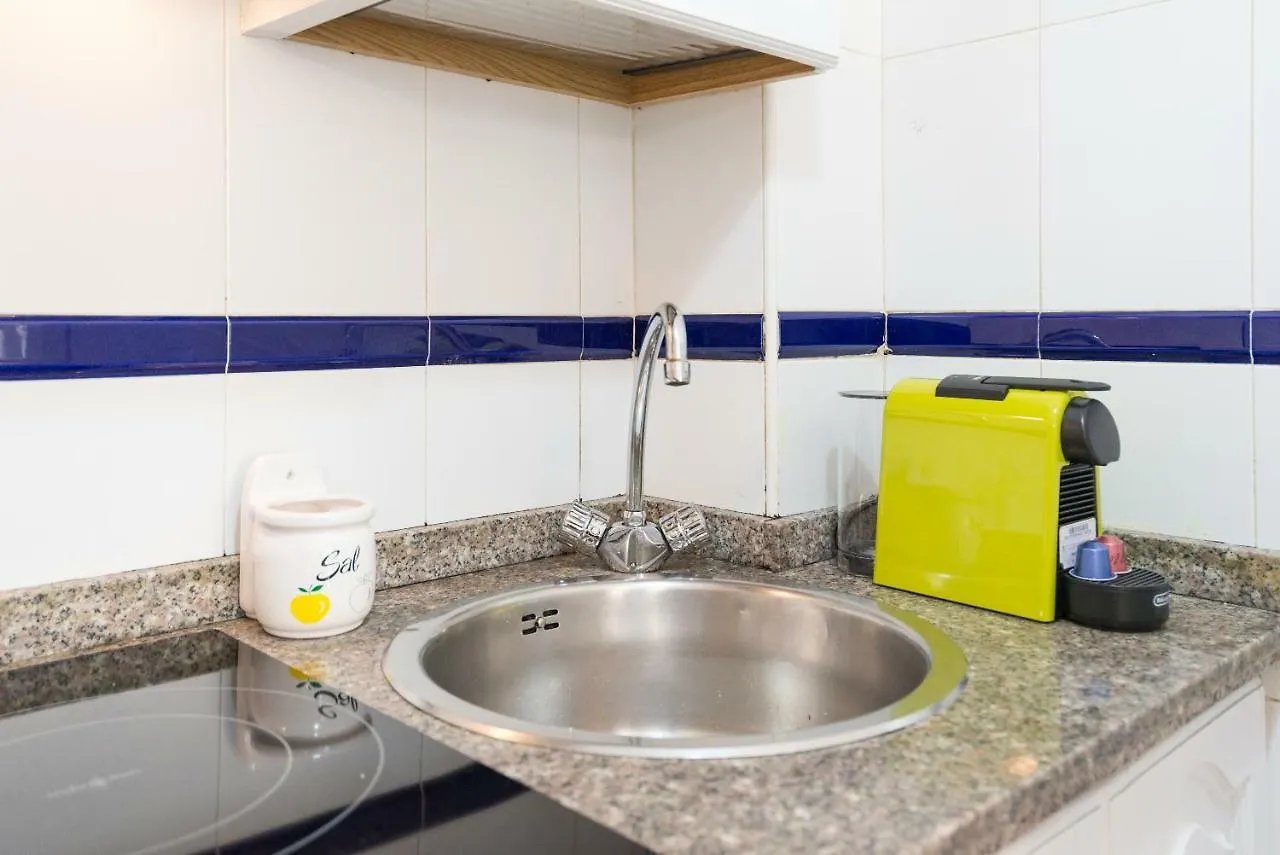 公寓 Mp3-Bright Beachfront 1-Bedroom Apt Walk To Old Town 马拉加 西班牙